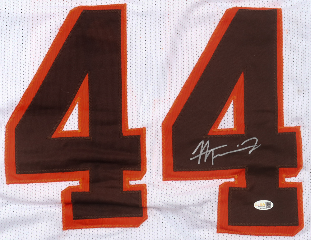 Harold Fannin Jr. Signed Jersey (JSA) at PristineAuction.com Harold Fannin Jr. Signed Jersey (JSA) at PristineAuction.com