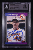 Curt Schilling Signed 1989 Donruss #635 DP RC (BGS Authentic) at PristineAuction.com