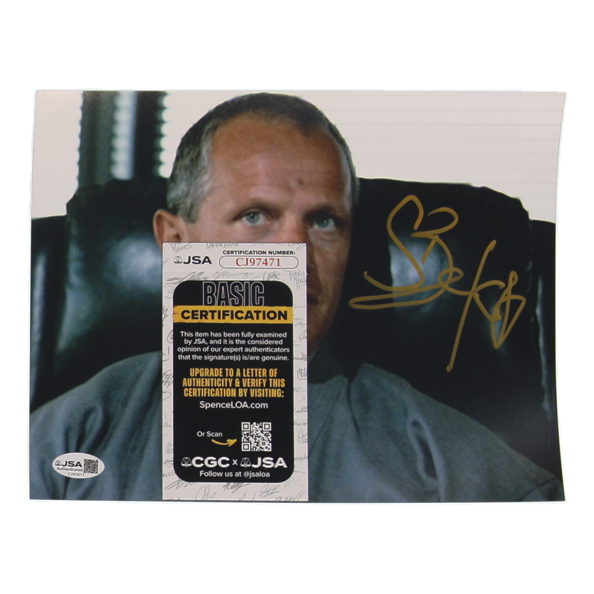 Steven Berkoff Signed 8x10 Photo (JS) at PristineAuction.com Steven Berkoff Signed 8x10 Photo (JS) at PristineAuction.com