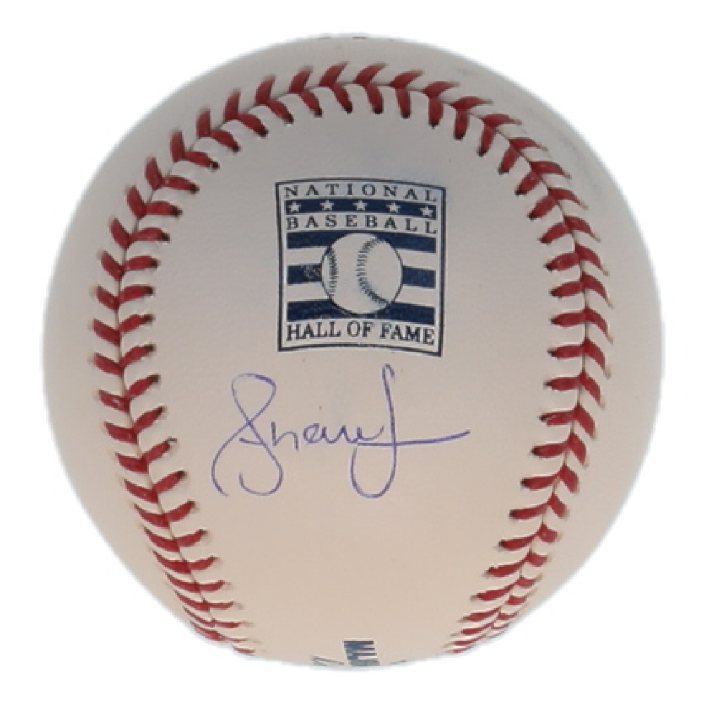 Andruw Jones Signed OML Hall of Fame Logo Baseball (Wilder) at PristineAuction.com