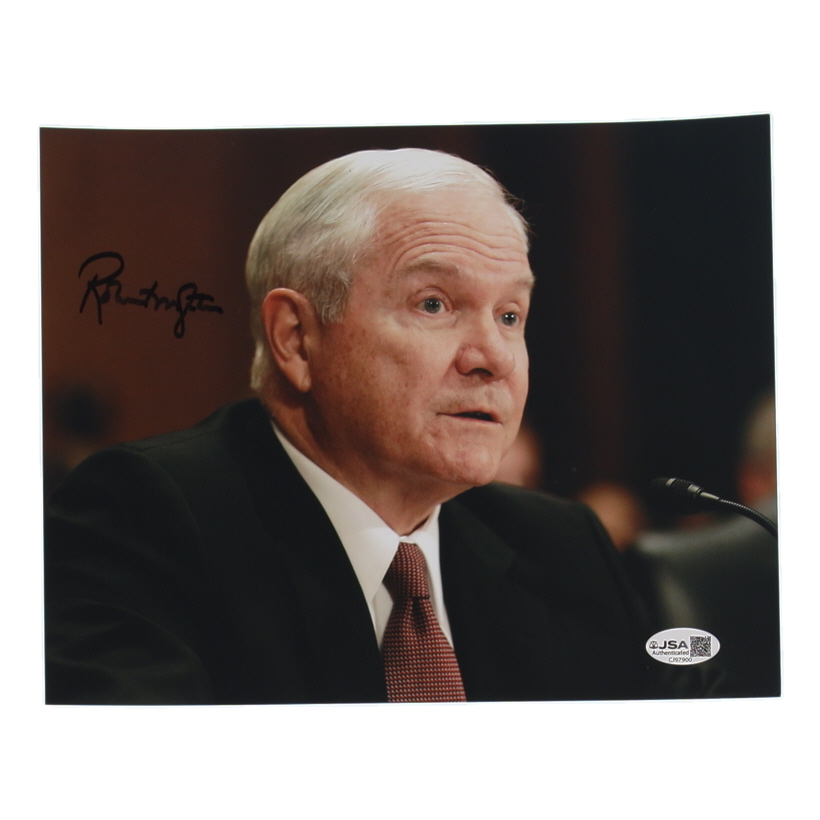 Robert Gates Signed 8x10 Photo (JSA) at PristineAuction.com Robert Gates Signed 8x10 Photo (JSA) at PristineAuction.com