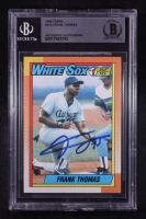 Frank Thomas Signed 1990 Topps #414 RC (BGS Authentic) at PristineAuction.com