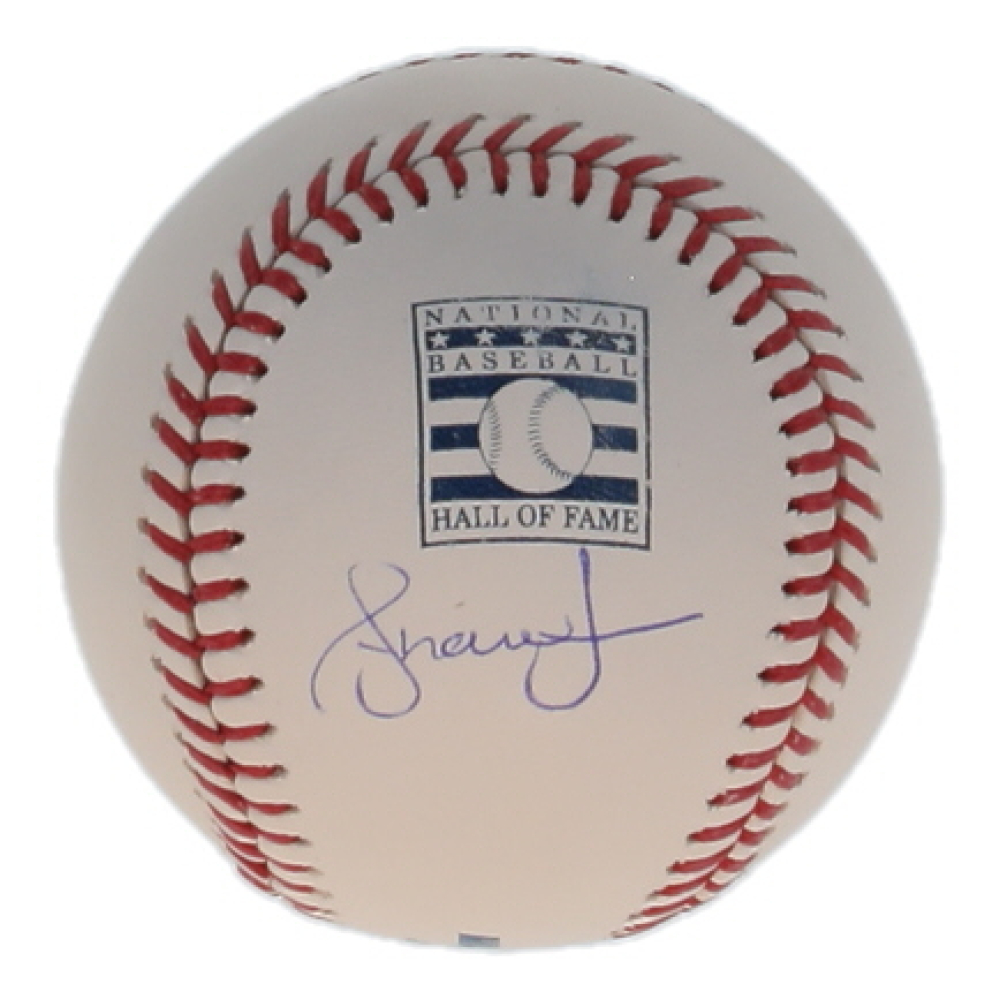 Andruw Jones Signed OML Hall of Fame Logo Baseball (Wilder) at PristineAuction.com