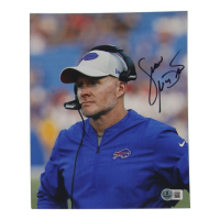Sean McDermott Signed Bills 8x10 Photo (Beckett) at PristineAuction.com
