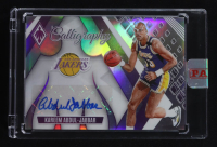Kareem Abdul-Jabbar 2023-24 Panini Phoenix Calligraphy Auto #CG-KAJ #43/49 at PristineAuction.com