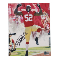 Patrick Willis Signed 49ers 8x10 Photo (Beckett) at PristineAuction.com