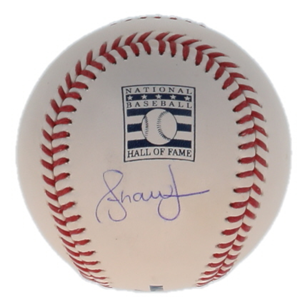 Andruw Jones Signed OML Hall of Fame Logo Baseball (Wilder) at PristineAuction.com
