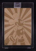 Golden Starburst Mickey | Disney | Original Art Sketch Card by Scott Cook (8/10 Original Art) at PristineAuction.com