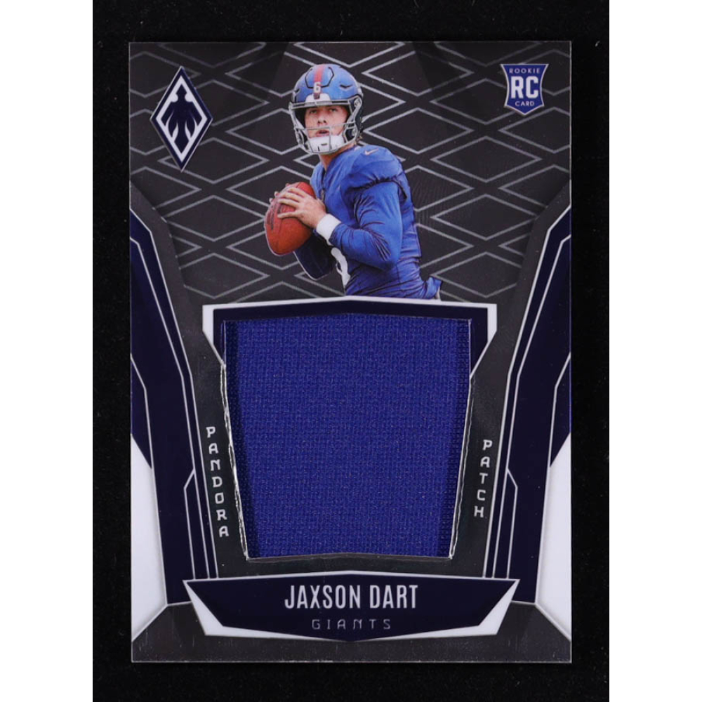 Jaxson Dart 2025 Panini Phoenix Pandora Patches #16 #284/299 RC at PristineAuction.com