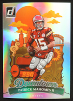 Patrick Mahomes 2025 Donruss Downtown! Oversize #8 at PristineAuction.com