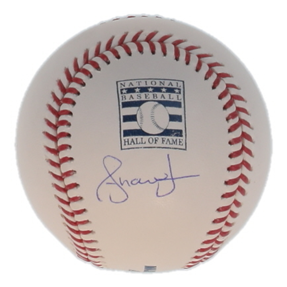 Andruw Jones Signed OML Hall of Fame Logo Baseball (Wilder) at PristineAuction.com