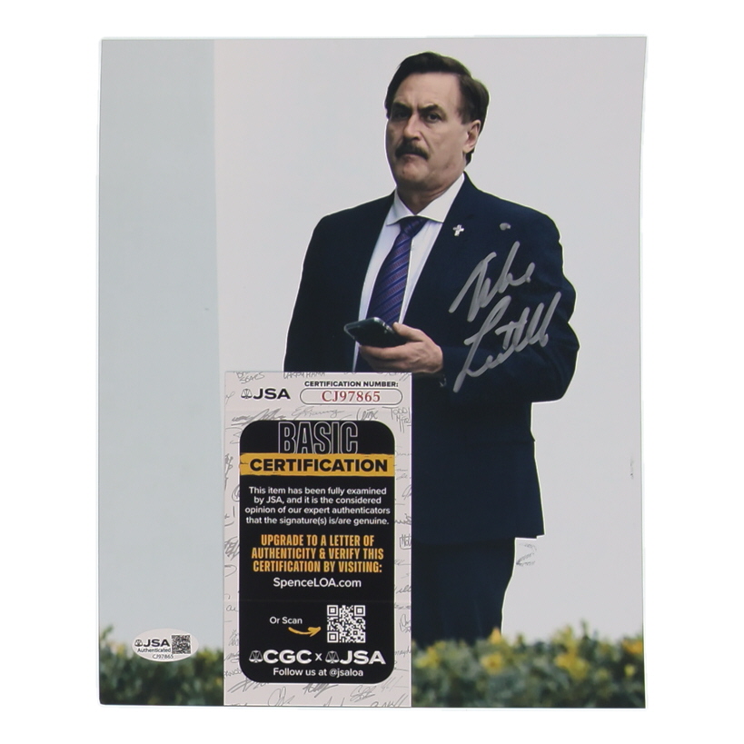 Mike Lindell Signed 8x10 Photo (Beckett) at PristineAuction.com Mike Lindell Signed 8x10 Photo (Beckett) at PristineAuction.com