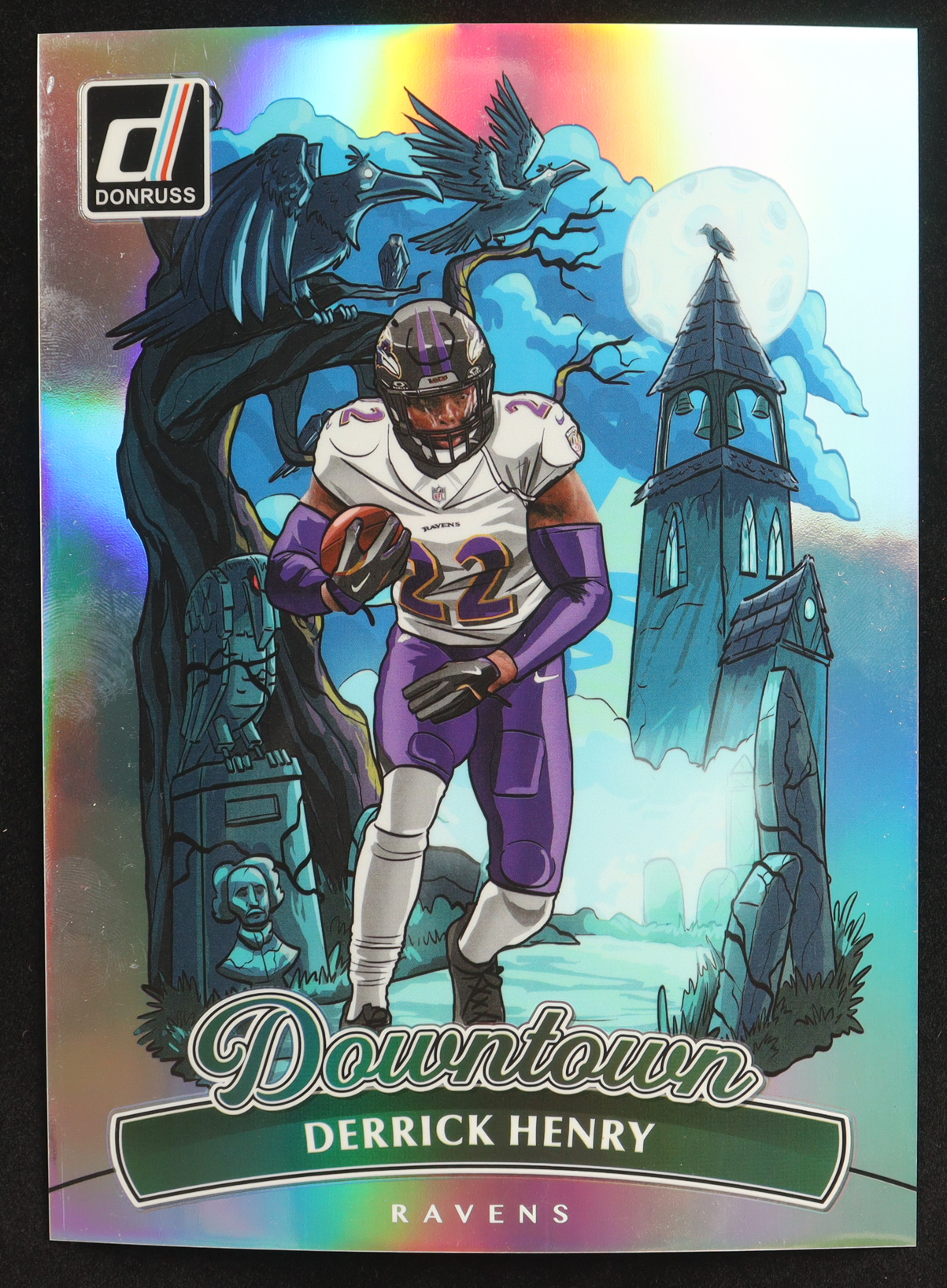 Derrick Henry 2025 Donruss Downtown! Oversize #3 at PristineAuction.com Derrick Henry 2025 Donruss Downtown! Oversize #3 at PristineAuction.com