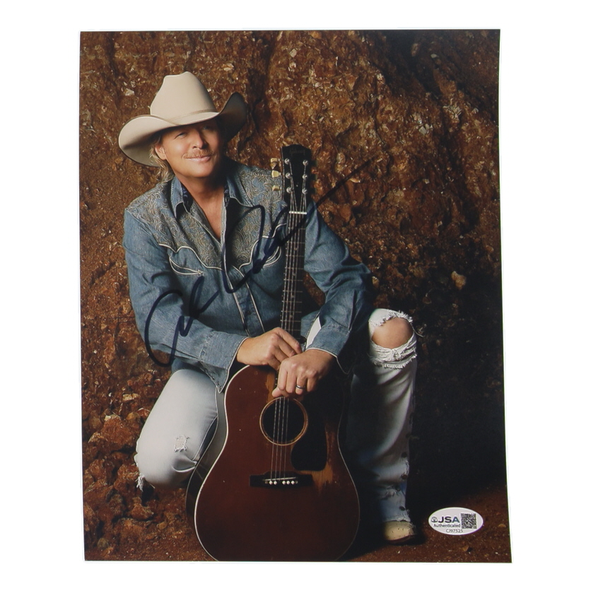 Alan Jackson Signed 8x10 Photo (JSA) at PristineAuction.com Alan Jackson Signed 8x10 Photo (JSA) at PristineAuction.com
