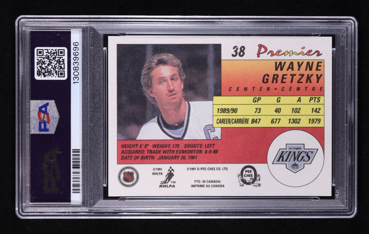 Wayne Gretzky 1990-91 OPC Premier #38 (PSA 10) at PristineAuction.com Wayne Gretzky 1990-91 OPC Premier #38 (PSA 10) at PristineAuction.com