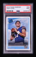 Josh Allen 2018 Donruss #304 RR RC (PSA 9) at PristineAuction.com