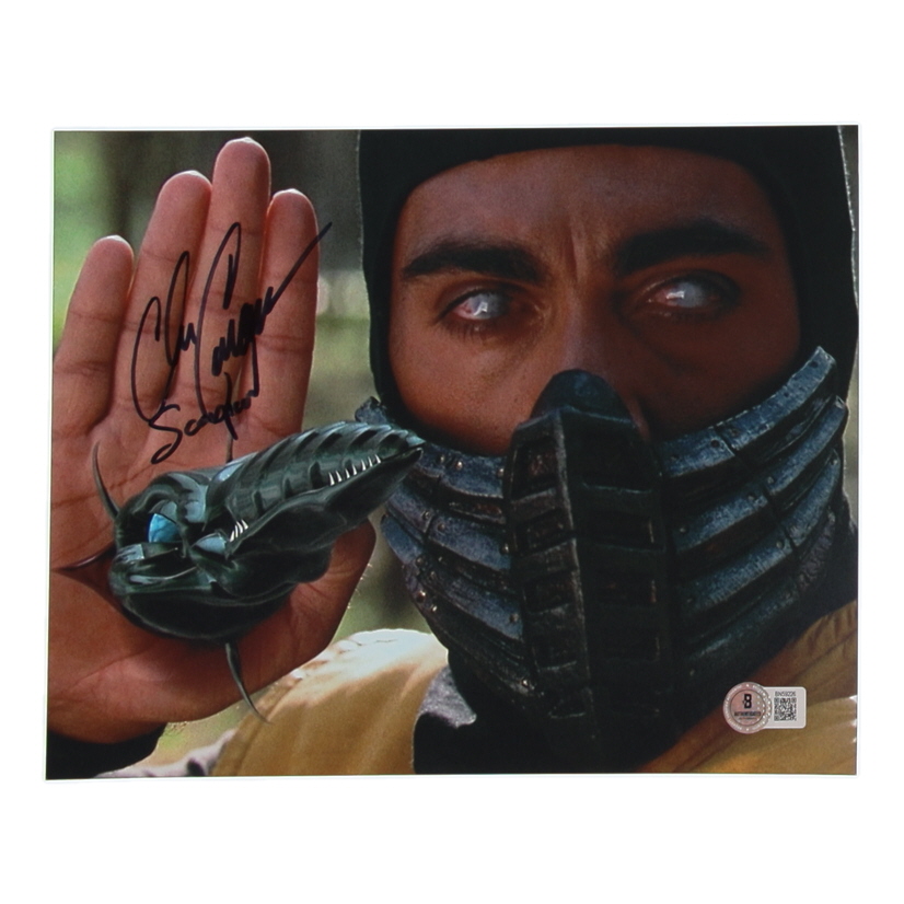 Chris Casamassa Signed "Mortal Kombat" 8x10 Photo Inscribed "Scorpion" (Beckett) at PristineAuction.com Chris Casamassa Signed "Mortal Kombat" 8x10 Photo Inscribed "Scorpion" (Beckett) at PristineAuction.com