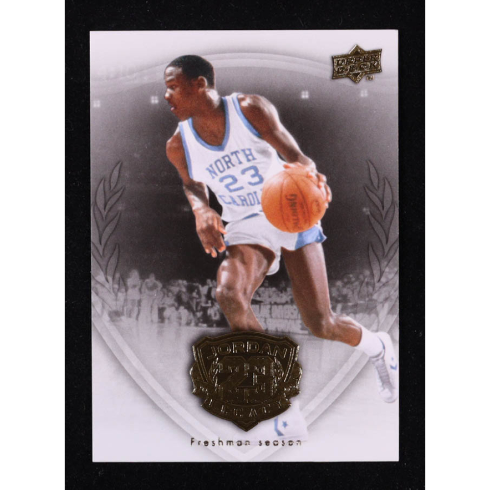 Michael Jordan 2009-10 Upper Deck Michael Jordan Legacy Collection Gold #4 at PristineAuction.com