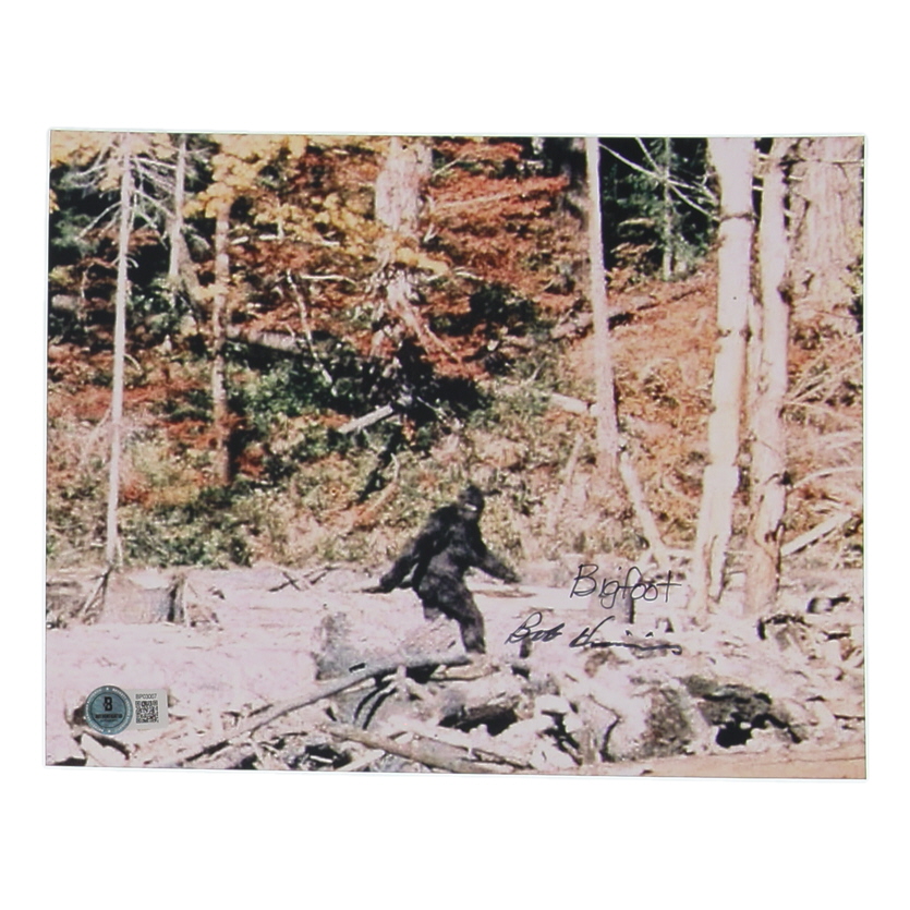 Bob Heironimus Signed 8x10 Photo Inscribed "Bigfoot" (Beckett) at PristineAuction.com Bob Heironimus Signed 8x10 Photo Inscribed "Bigfoot" (Beckett) at PristineAuction.com