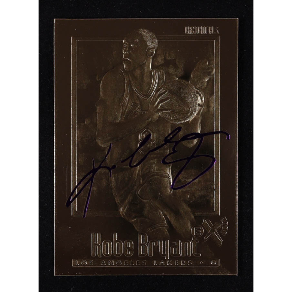 Kobe Bryant 1996-97 Skybox EX 2000 23KT Gold RC at PristineAuction.com