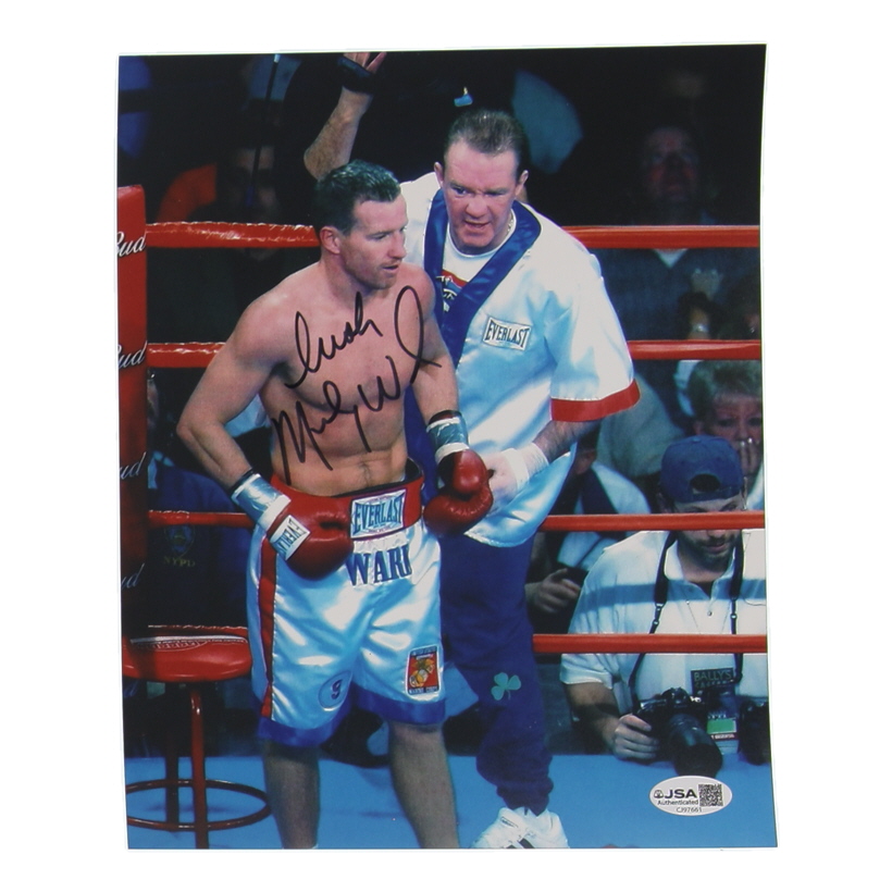 "Irish" Micky Ward Signed 8x10 Photo (JSA) at PristineAuction.com "Irish" Micky Ward Signed 8x10 Photo (JSA) at PristineAuction.com