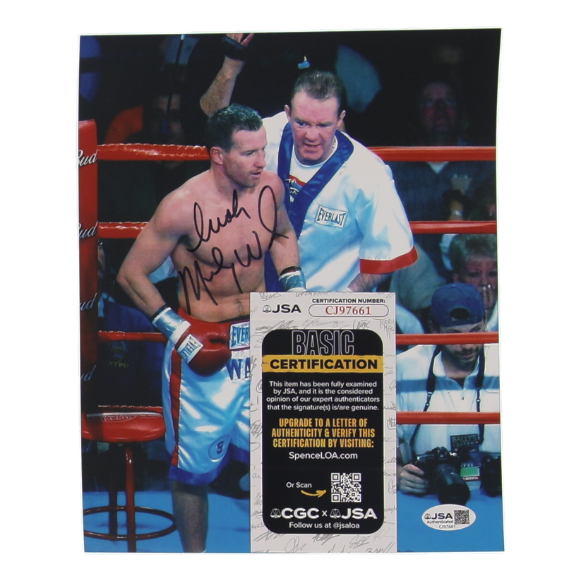 "Irish" Micky Ward Signed 8x10 Photo (JSA) at PristineAuction.com "Irish" Micky Ward Signed 8x10 Photo (JSA) at PristineAuction.com