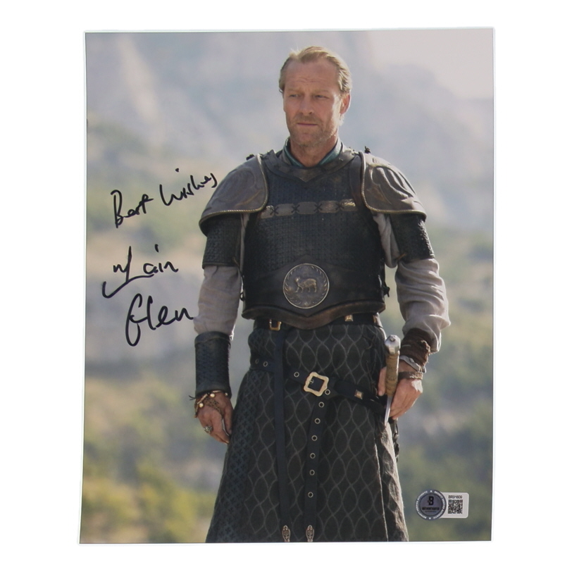 Iain Glen Signed "Game of Thrones" 8x10 Photo Inscribed "Best Wishes" (Beckett) at PristineAuction.com Iain Glen Signed "Game of Thrones" 8x10 Photo Inscribed "Best Wishes" (Beckett) at PristineAuction.com
