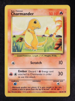 Charmander 1999 Pokemon Base Unlimited #46 at PristineAuction.com