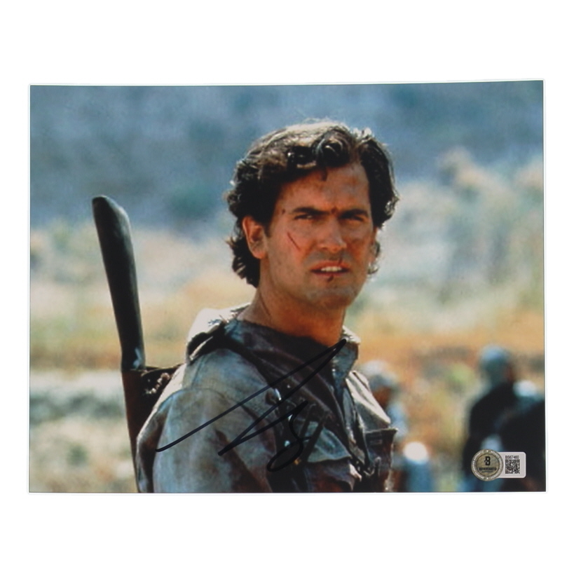 Bruce Campbell Signed "Army of Darkness" 8x10 Photo (Beckett) at PristineAuction.com Bruce Campbell Signed "Army of Darkness" 8x10 Photo (Beckett) at PristineAuction.com