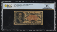 Fifth Issue 50 Cents Fractional Currency Note Light Pink Tint (PCGS Choice Fine 15) at PristineAuction.com