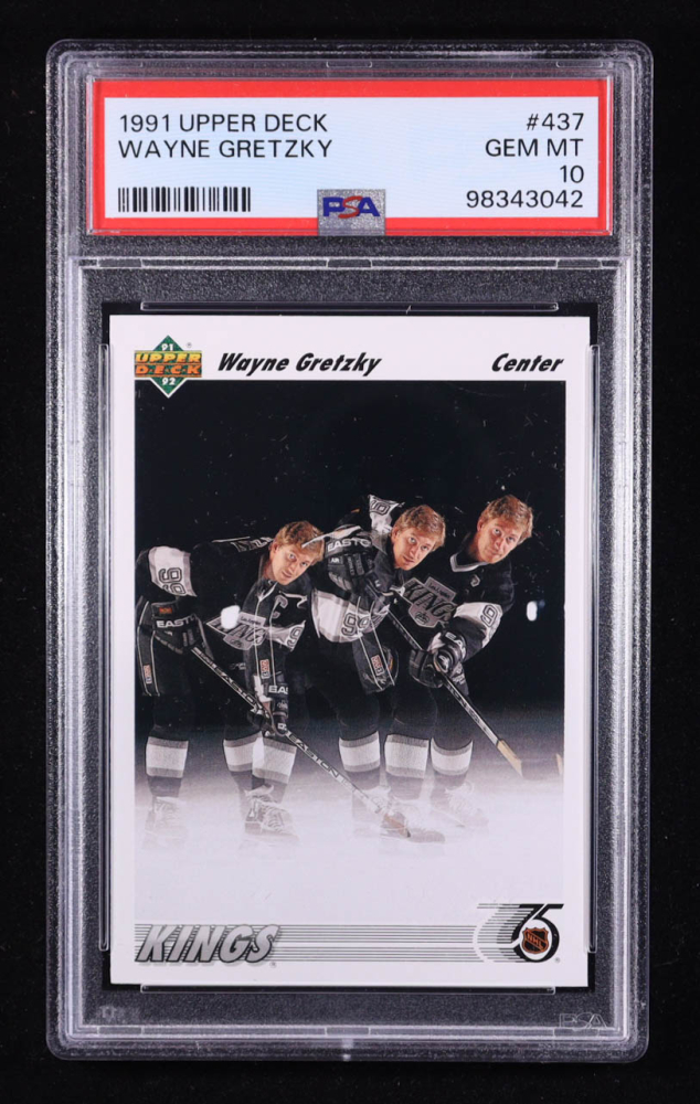 Wayne Gretzky 1991-92 Upper Deck #437 (PSA 10)