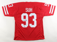 Ndamukong Suh Signed Jersey (Beckett) at PristineAuction.com