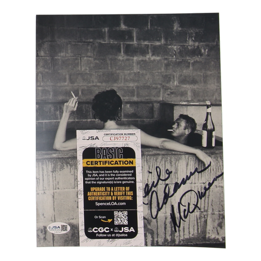 Neile Adams McQueen Signed 8x10 Photo (JSA) at PristineAuction.com Neile Adams McQueen Signed 8x10 Photo (JSA) at PristineAuction.com