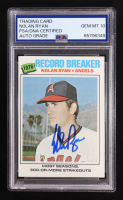 Nolan Ryan Signed 1977 Topps Record Breaker #234 (PSA | Autograph Graded PSA 10) at PristineAuction.com