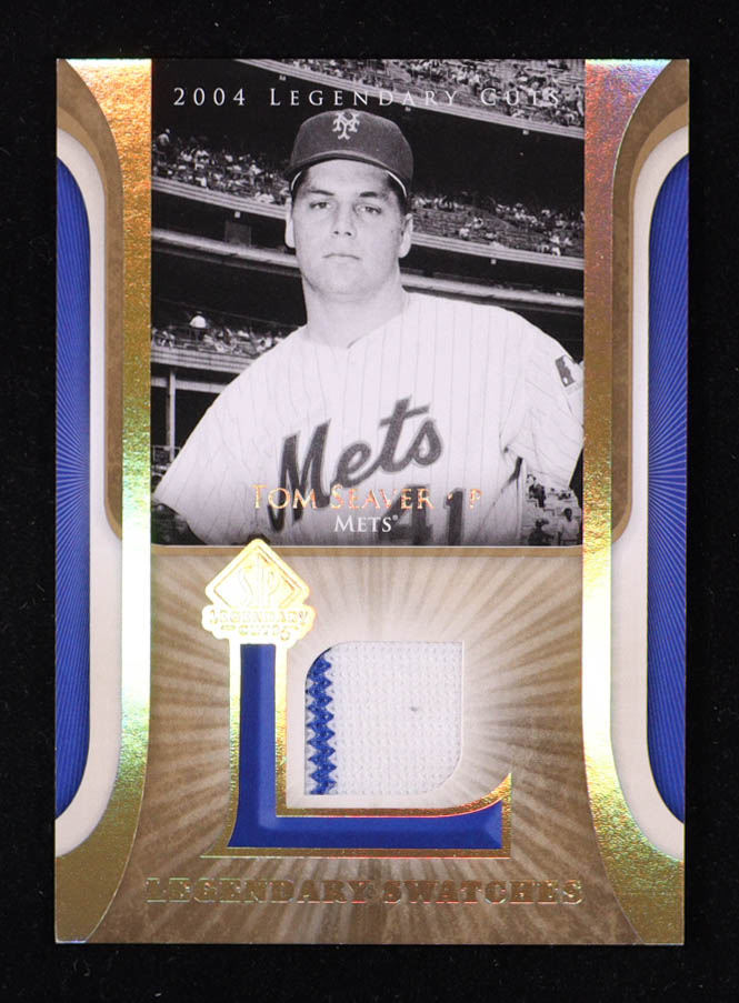 Tom Seaver 2004 SP Legendary Cuts Legendary Swatches #TS at PristineAuction.com Tom Seaver 2004 SP Legendary Cuts Legendary Swatches #TS at PristineAuction.com