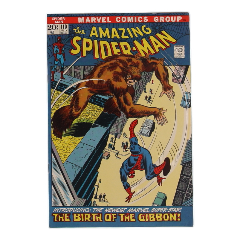1972 "The Amazing Spider-Man" Issue #110 Marvel Comic Book at PristineAuction.com 1972 "The Amazing Spider-Man" Issue #110 Marvel Comic Book at PristineAuction.com