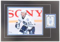 Doug Gilmour Signed 12x17 Custom Matted Sports Card Display with Photo (JSA) at PristineAuction.com
