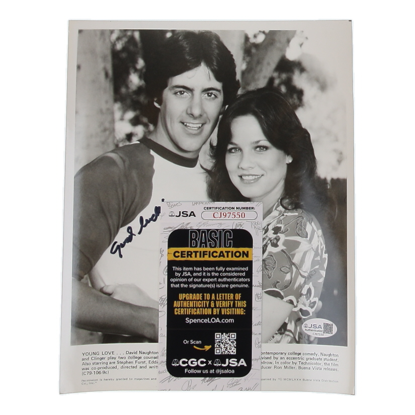 David Naughton Signed "Midnight Madness" 8x10 Photo Inscribed "Good Luck!" (JSA) at PristineAuction.com David Naughton Signed "Midnight Madness" 8x10 Photo Inscribed "Good Luck!" (JSA) at PristineAuction.com