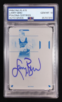 Larry Bird Signed 2022-23 Panini Flawless All-NBA Ink Autographs Printing Plates Cyan #11 #1/1 (PSA | Auto 10) at PristineAuction.com