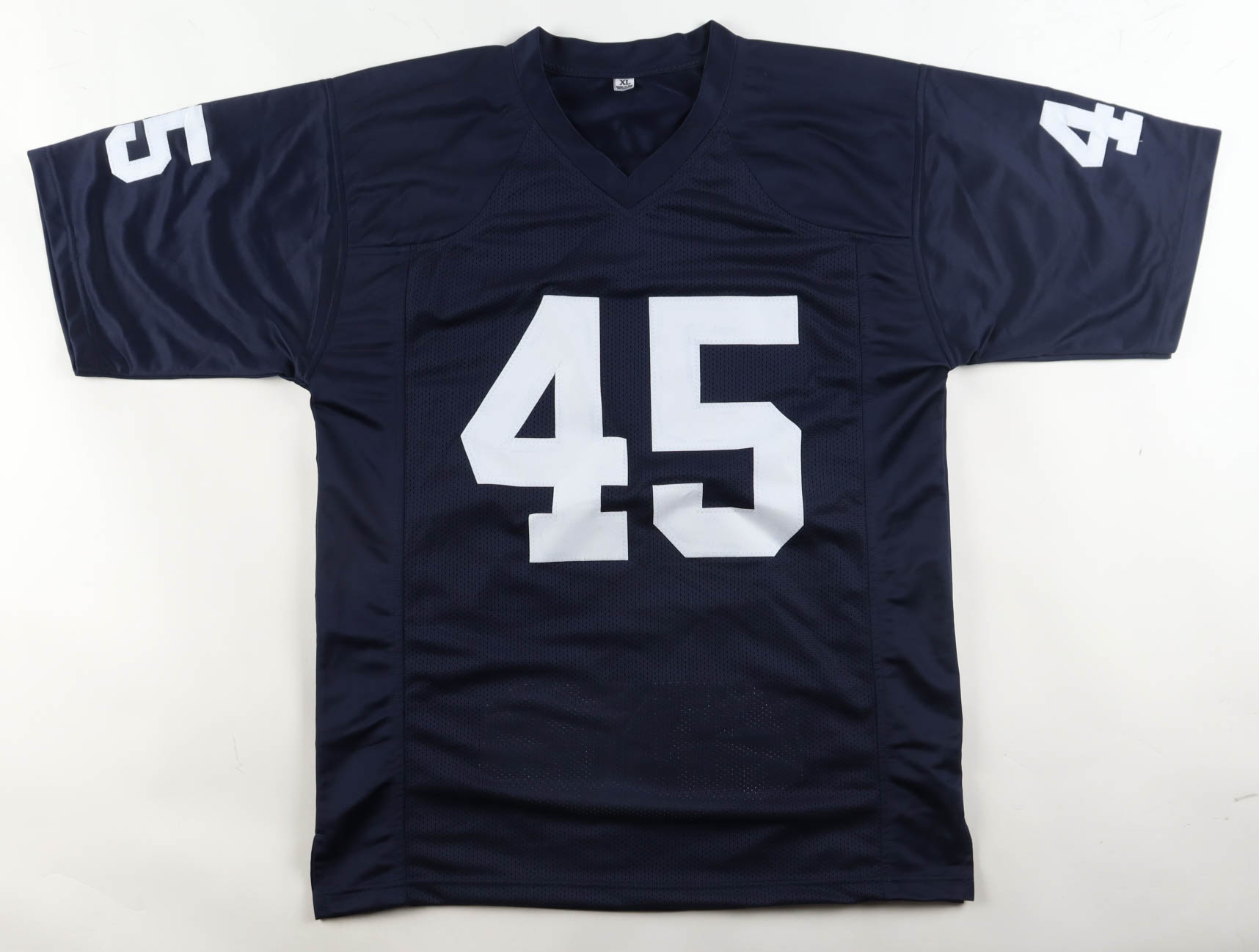 Rudy Ruettiger Signed Career Highlight Stat Jersey (JSA) at PristineAuction.com Rudy Ruettiger Signed Career Highlight Stat Jersey (JSA) at PristineAuction.com