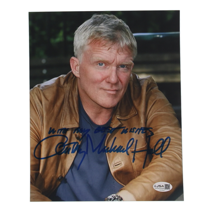 Anthony Michael Hall Signed 8x10 Photo Inscribed "With My Best Wishes" (JSA) at PristineAuction.com Anthony Michael Hall Signed 8x10 Photo Inscribed "With My Best Wishes" (JSA) at PristineAuction.com