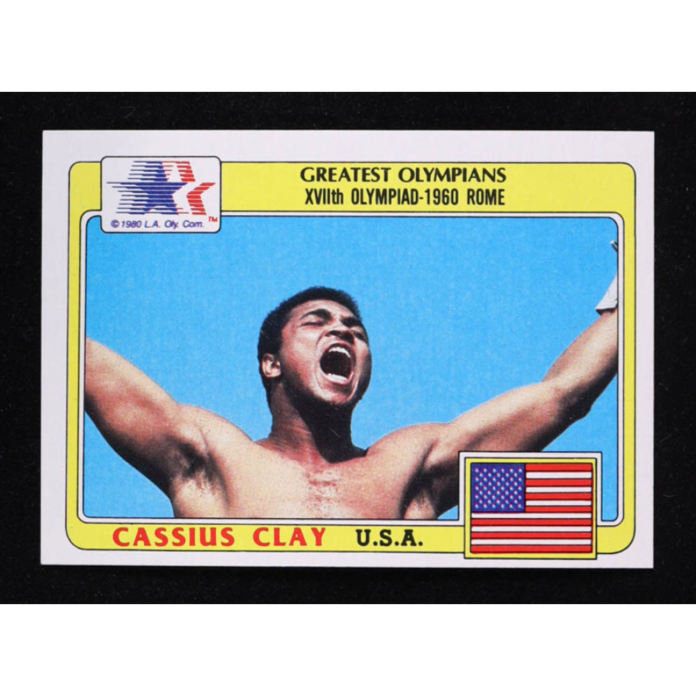 Cassius Clay 1983 Topps History's Greatest Olympians #92 at PristineAuction.com