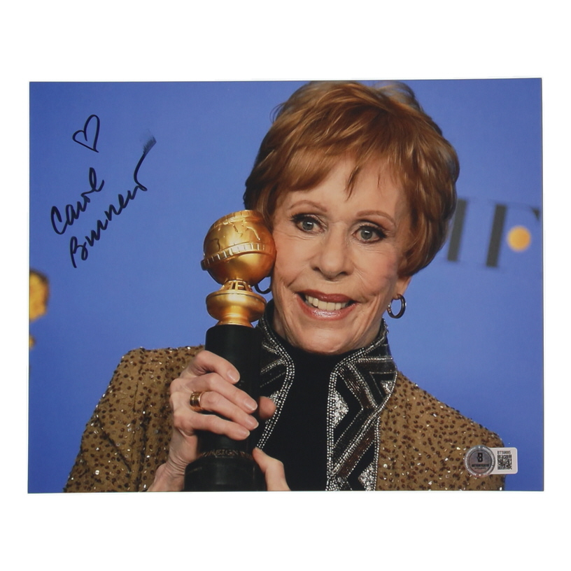 Carol Burnett Signed 8x10 Photo (Beckett) at PristineAuction.com Carol Burnett Signed 8x10 Photo (Beckett) at PristineAuction.com