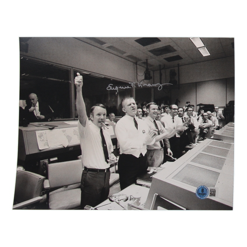 Eugene Kranz Signed 8x10 Photo (Beckett) at PristineAuction.com Eugene Kranz Signed 8x10 Photo (Beckett) at PristineAuction.com