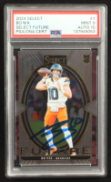 Bo Nix Signed 2024 Select Select Future #7 RC (PSA 9 | Autograph Graded PSA 10) at PristineAuction.com