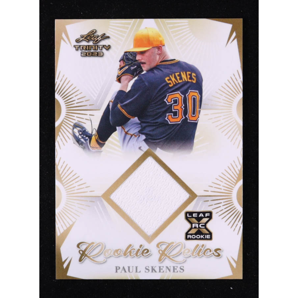 Paul Skenes 2023 Leaf Trinity Mega Box Rookie Relics #RR41 RC at PristineAuction.com