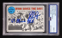 Nolan Ryan Signed 1970 Topps Ryan Saves The Day! #197 "'69 Miracle Mets" (PSA | Auto 9) at PristineAuction.com