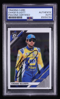 Chase Elliot Signed 2020 Panini Donruss Optic Racing #23 (PSA) at PristineAuction.com