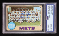 Nolan Ryan Signed 1968 Topps Mets Team #401 (PSA | Auto 10) at PristineAuction.com