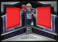 Drake Maye 2024 Panini Spectra Rising Rookie Materials #2 RC #68/99 at PristineAuction.com